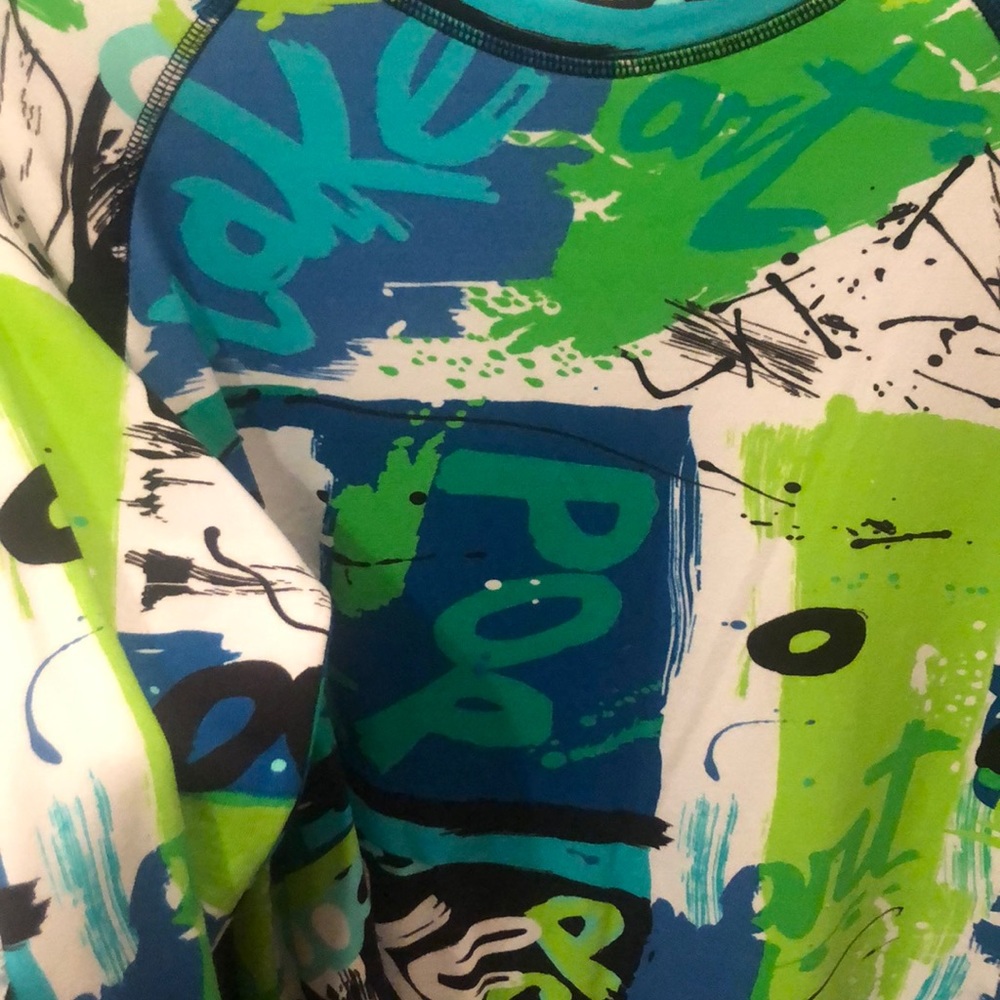 Lynn Ritchie pop art jazzy looking top - Picture 10 of 12